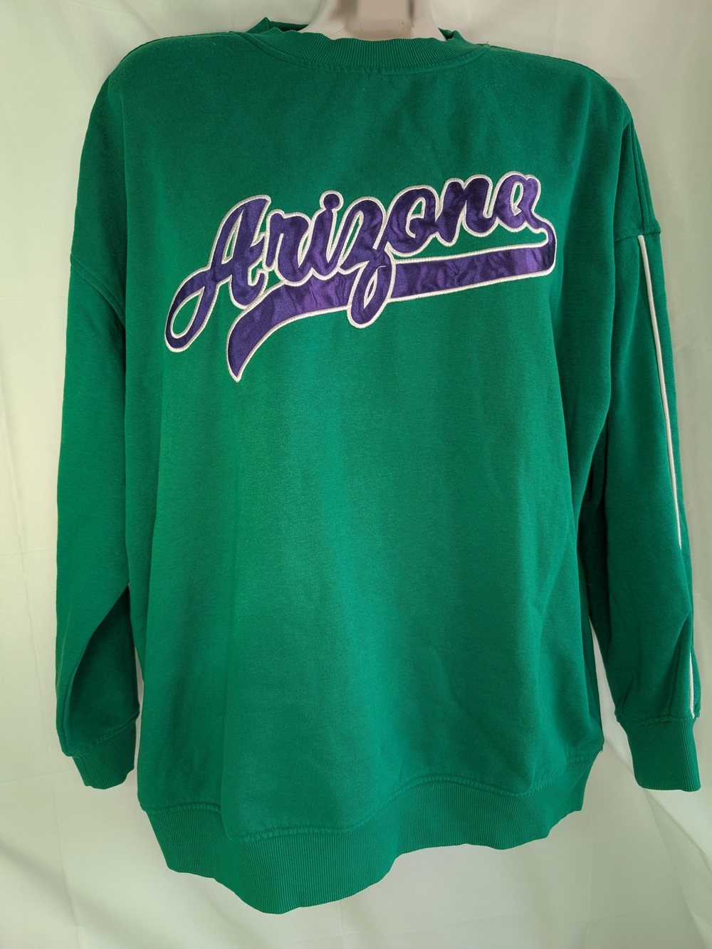 โH&M Divided Green Arizona Appliquรฉ Crewneck Sweatshirt Size M